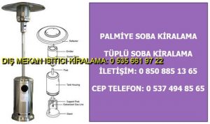 Palmiye Soba Isıtıcı Kiralama ve Dış Mekan Isıtıcıları Kiralama Fiyatları
