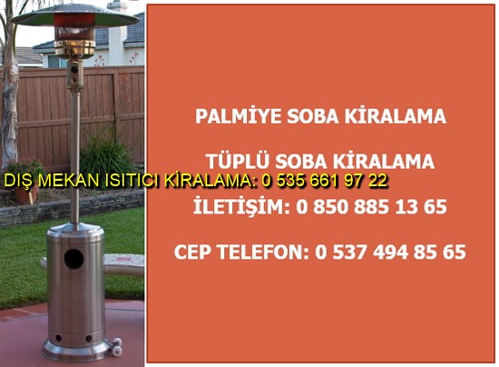 Palmiye Soba Isıtıcı Kiralama ve Dış Mekan Isıtıcıları Kiralama Fiyatları
