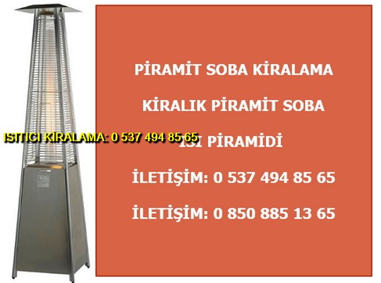 Piramit Soba Isıtıcı Kiralama
