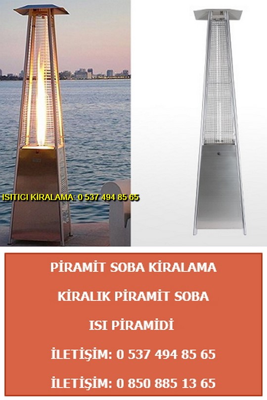 Piramit Soba Isıtıcı Kiralama