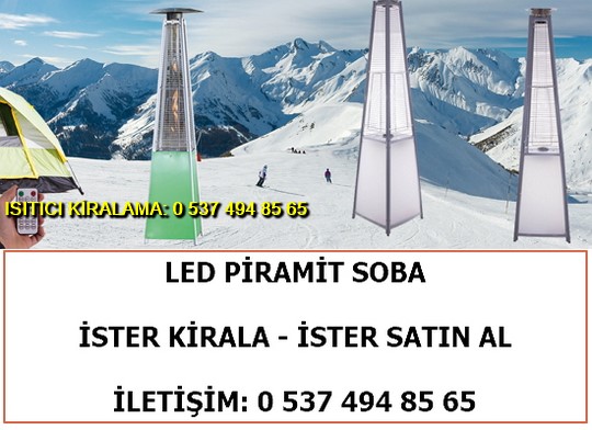 Piramit Soba Isıtıcı Kiralama
