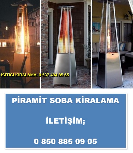 Piramit Soba Isıtıcı Kiralama